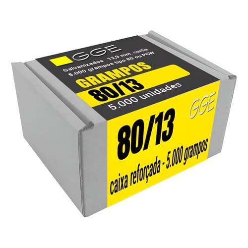 Grampos 80/13 PCW 5.000 Uni - GGE Grampeadores