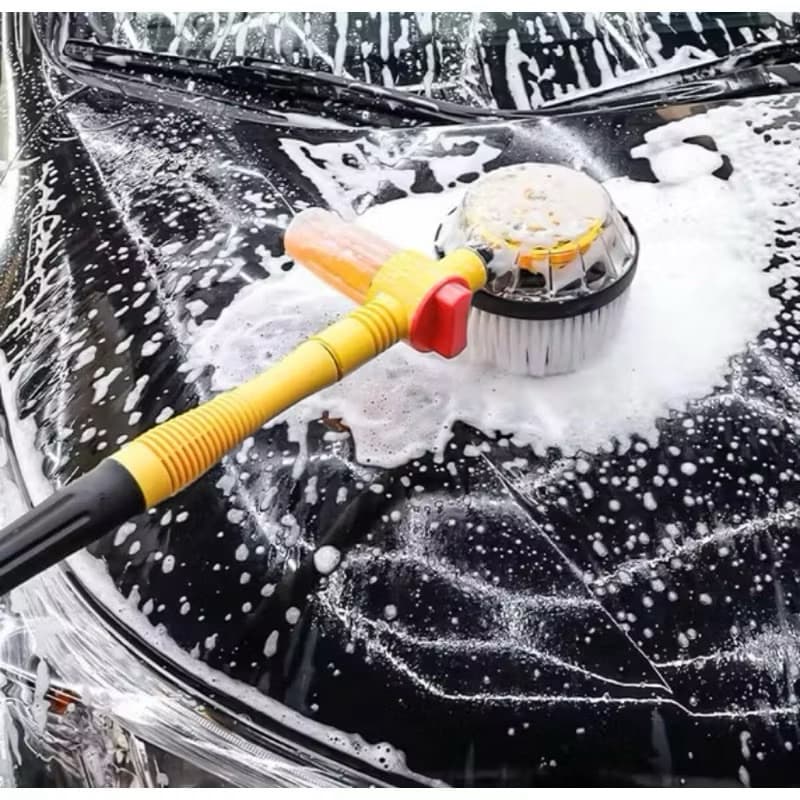 Escova Magica de Limpeza Rotativa para Carro Alta Pressão 360º Multiuso Casa Vidro Janela Caminhão