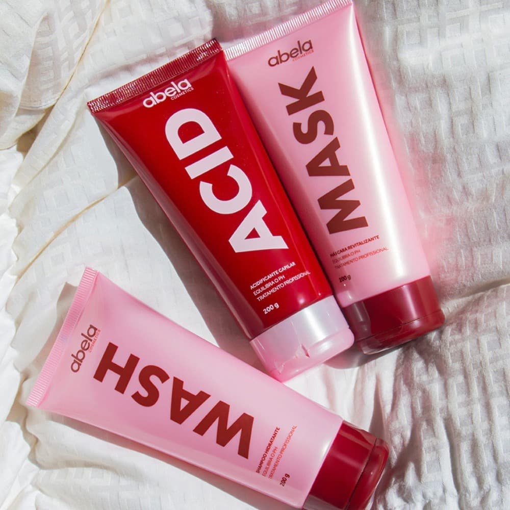 Trio - COMBATE À POROSIDADE (3 produtos) Linha ACID Abela