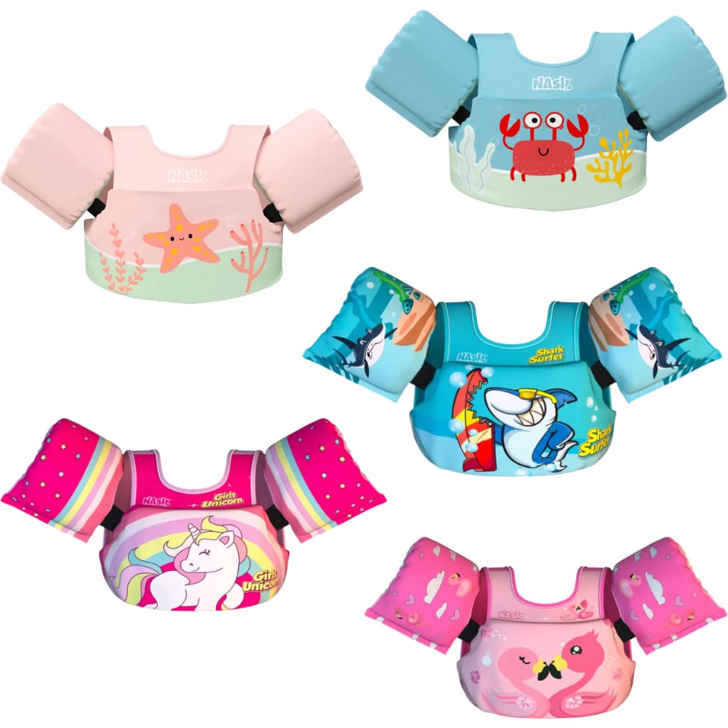 Colete Salva Vidas Infantil Nash Praia Piscina Até 25kg