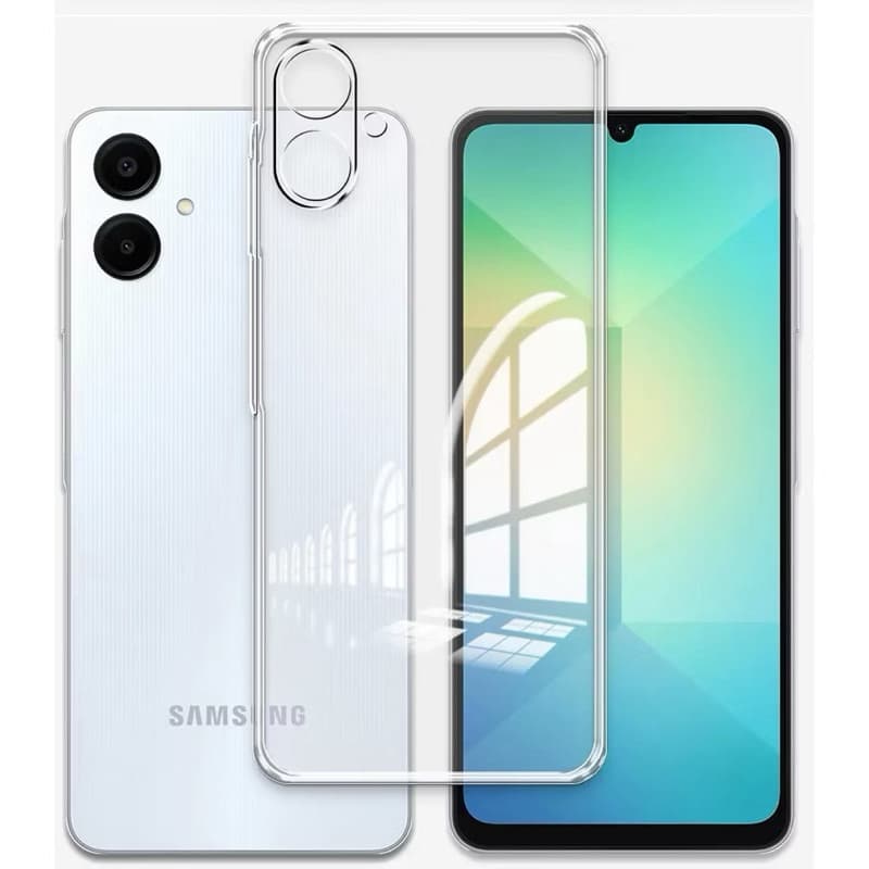 kit de Capa TPU Anti-Shock transparente com a borda reforçada+Película3D  modelo novo lancamento Samsung A15 A14 A16 A06