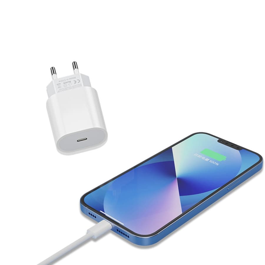 Conjunto de carregador rápido para celular Carregador ultra-rápido 30W Adaptador de energia Type-C