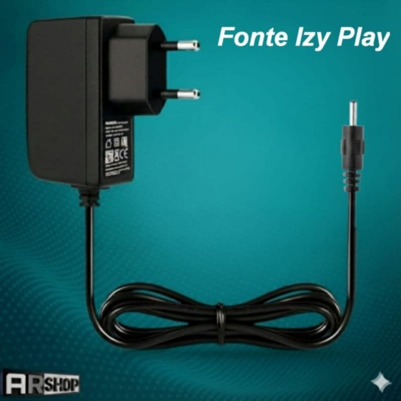 Fonte  5v Smart Box Android TV Izy Play Fio Longo / códP4m