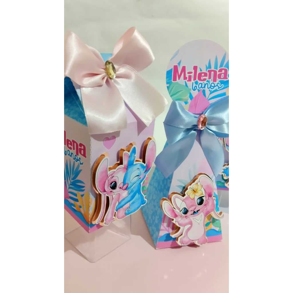 kit festa personalizados STITCH E ANGEL/ lembrancinha / ENVIO RÁPIDO