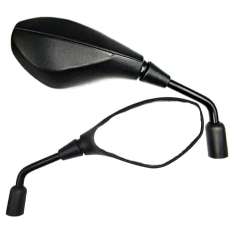 Par de Espelho Moto Retrovisor Moto Bmw Gs 650 F800 Fixo Rosca Honda Par CB 500 2004