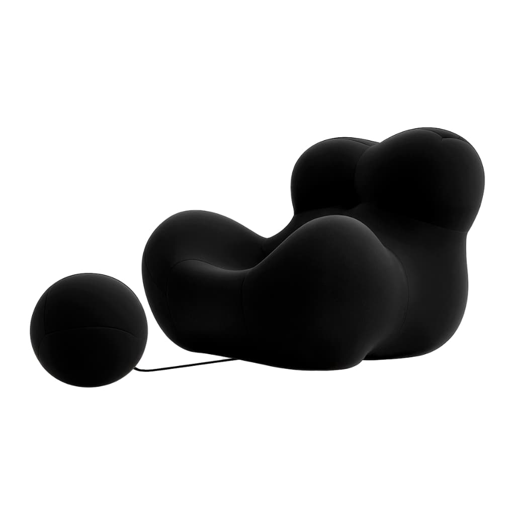 Poltrona Puff UP5 BB Italia La Mamma Preta Com Puff