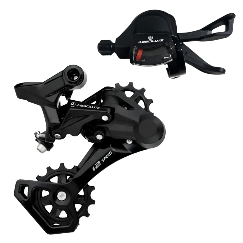 Kit Relação Absolute Nero 12 Velocidades Alavanca Passador De Marcha Cambio Traseiro 43D Cage Longo