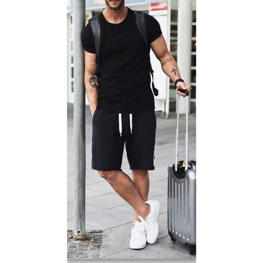 Bermuda moletom masculino Atlético short moletom masculino academia calção básico confortável