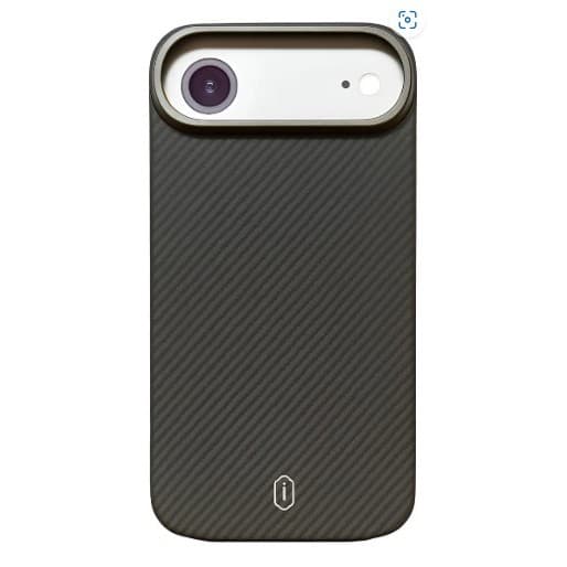 Capa Case Para Iphone 17 Air Magsafe Aramid Air Wiwu Preto Preto