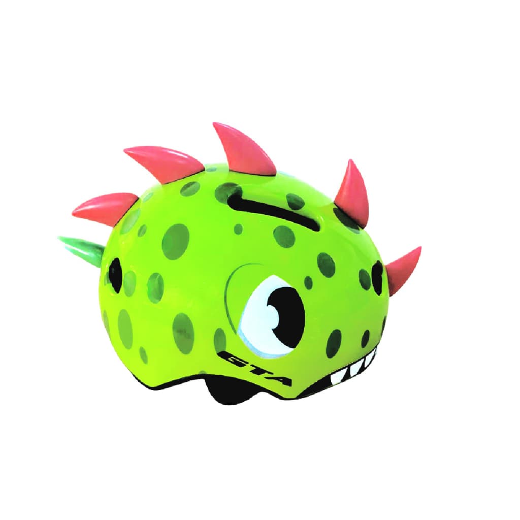 Capacete Inmold Infantil 52/56cm Dinoverde PROMO!