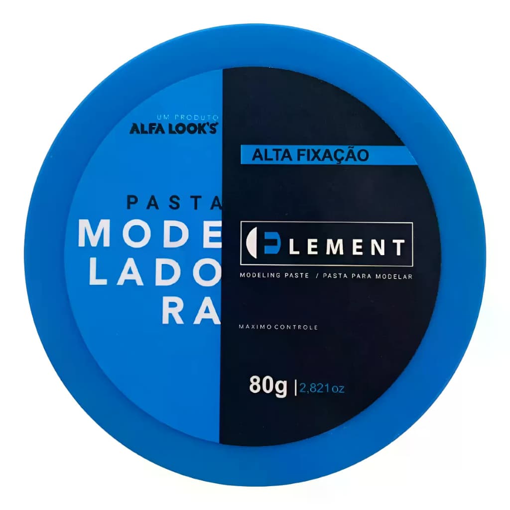 Pasta Modeladora Cabelo Efeito Brilho Element 80g