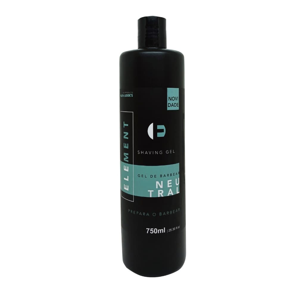 Shaving Gel Element Neutral Da Alfa Look's C/ 750ml Original