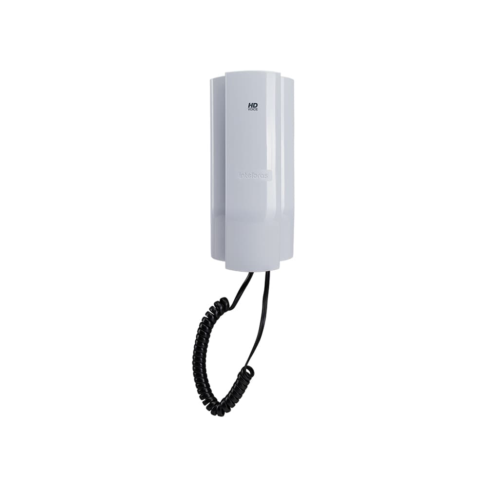 Telefone IP de Parede Intelbras TDMI 400 IP VOIP SIP Com Fio PoE Monofone Interfone Terminal Dedicado Apartamento Condom