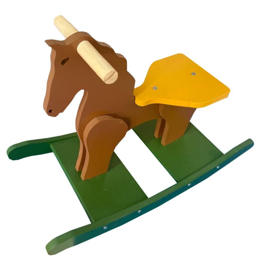 Balanço Cavalinho Montessori Infantil Colorido