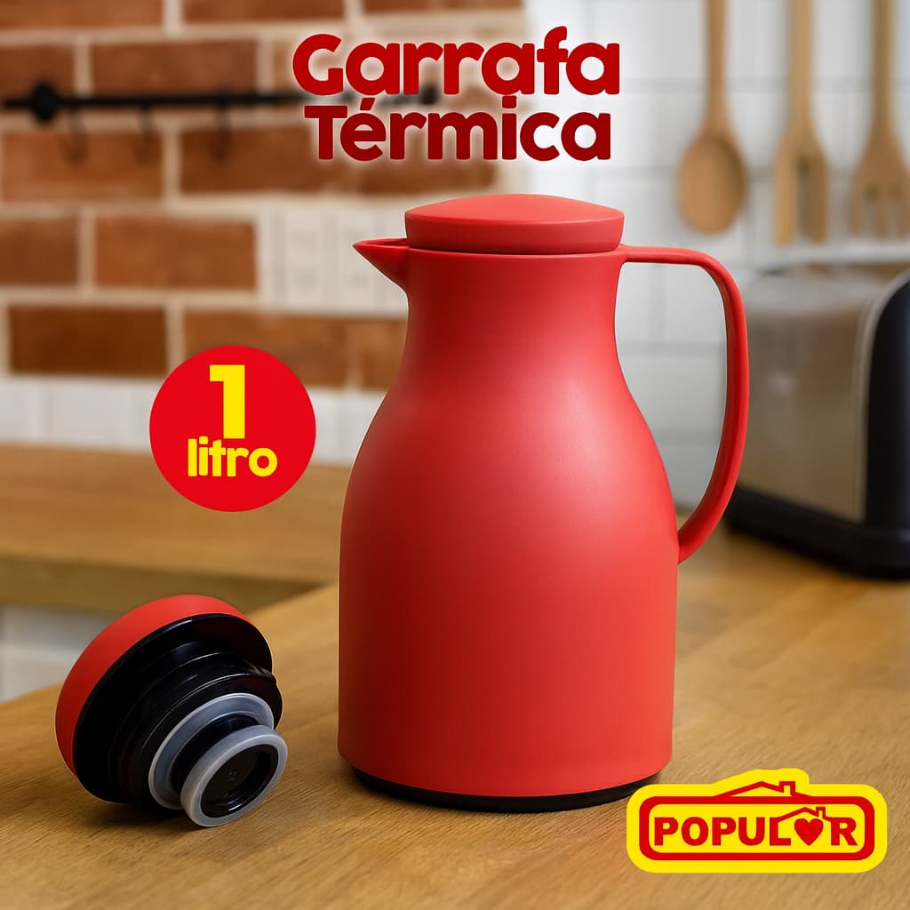 Garrafa Térmica Café 1 Litros Canadá
