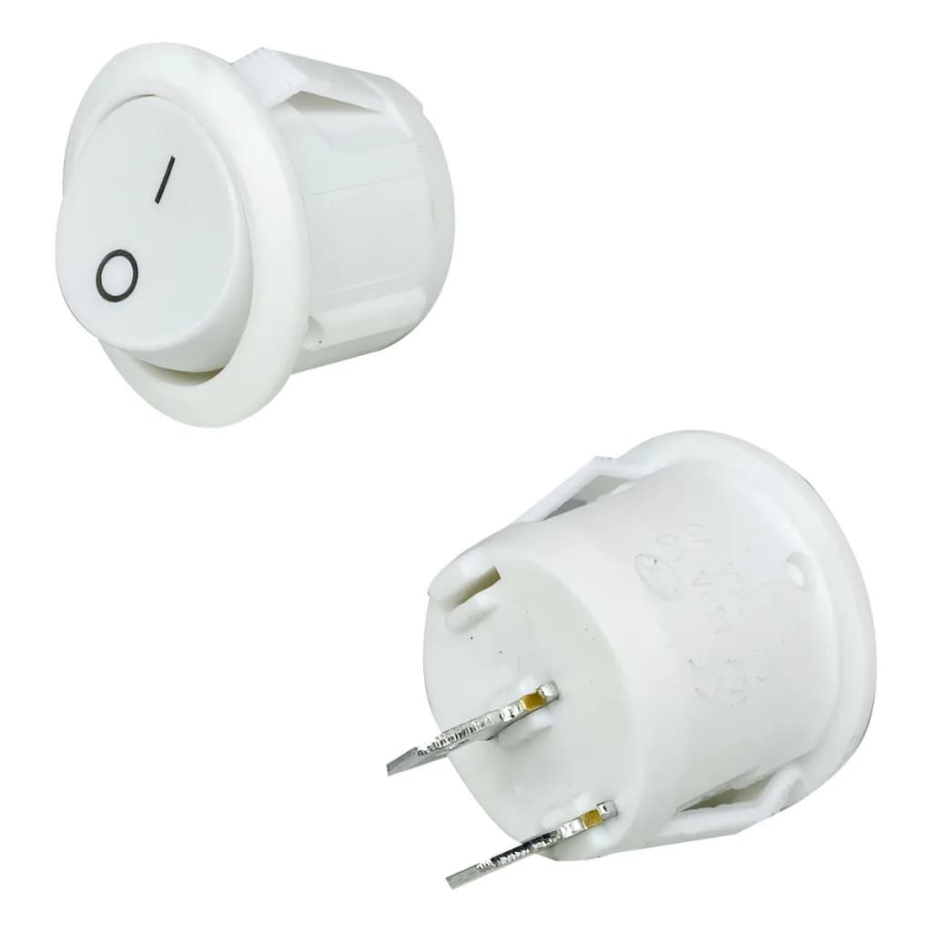 Chave Gangorra KCD1-106-101 Branca -  KIT - 2un / 10un  / 20un  / 30un