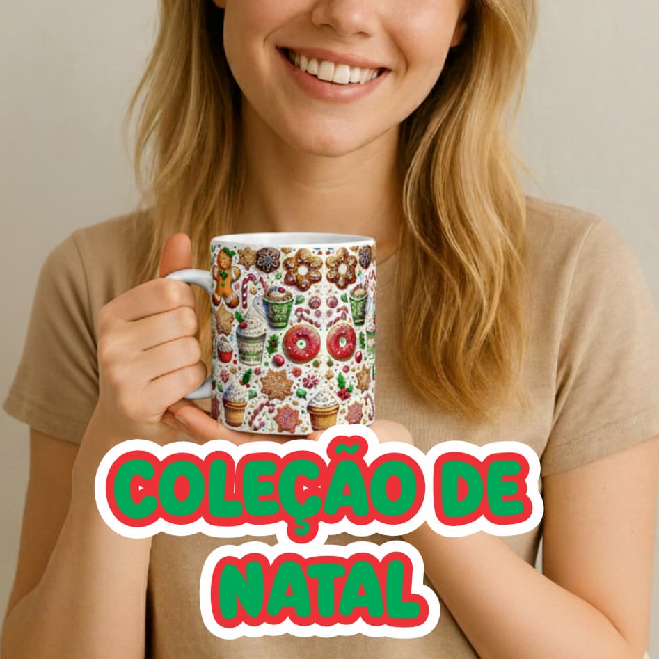 Caneca Personalizada de Natal