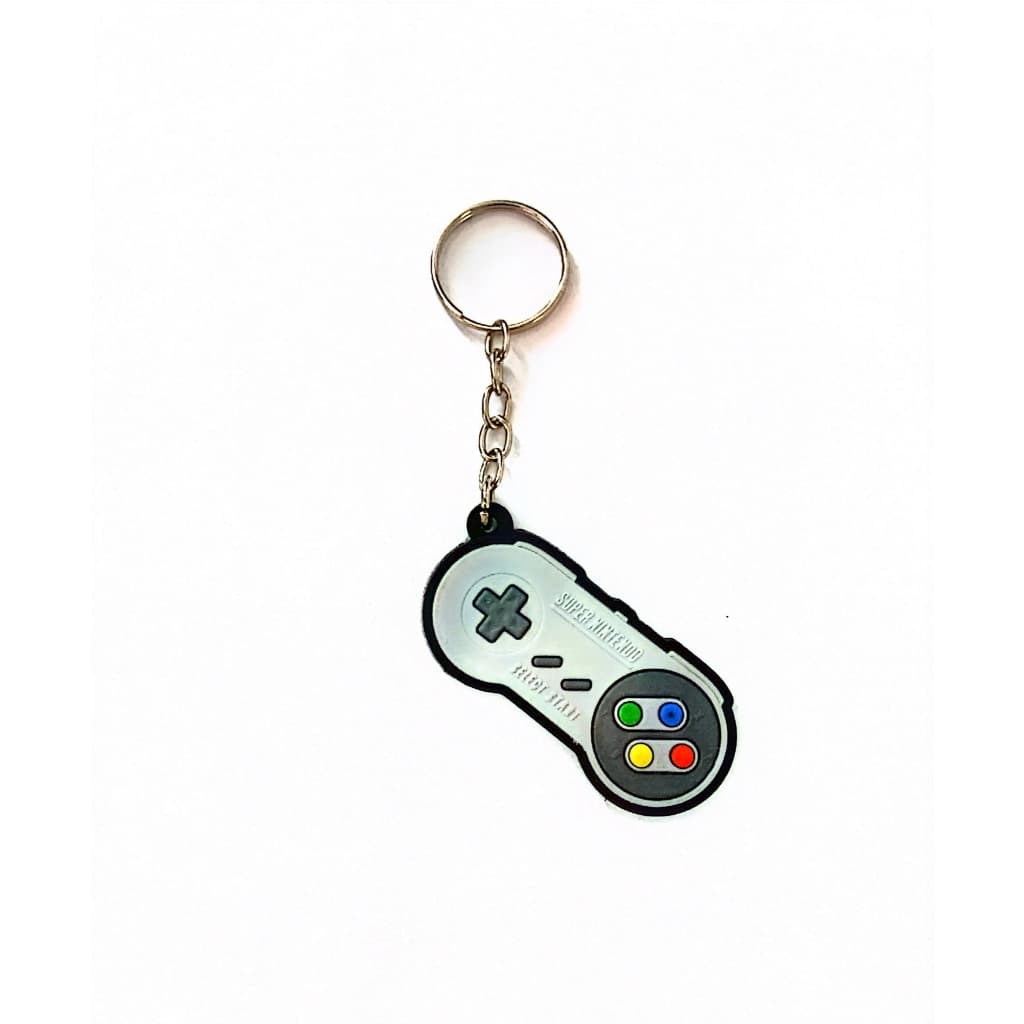 Chaveiro Emborrachado Controle Super Nintendo
