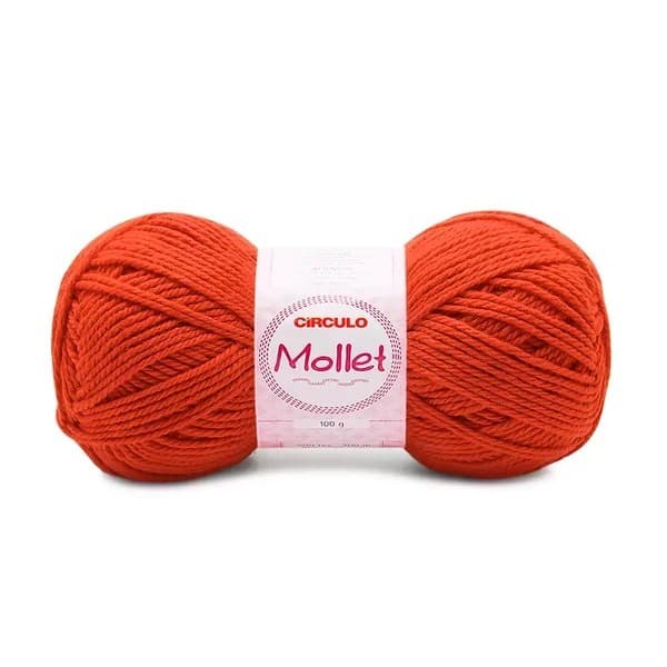 🧶 QUEIMA DE ESTOQUE! LÃ MOLLET 100g Círculo Original –  Valor Promocional! Só R15,99!