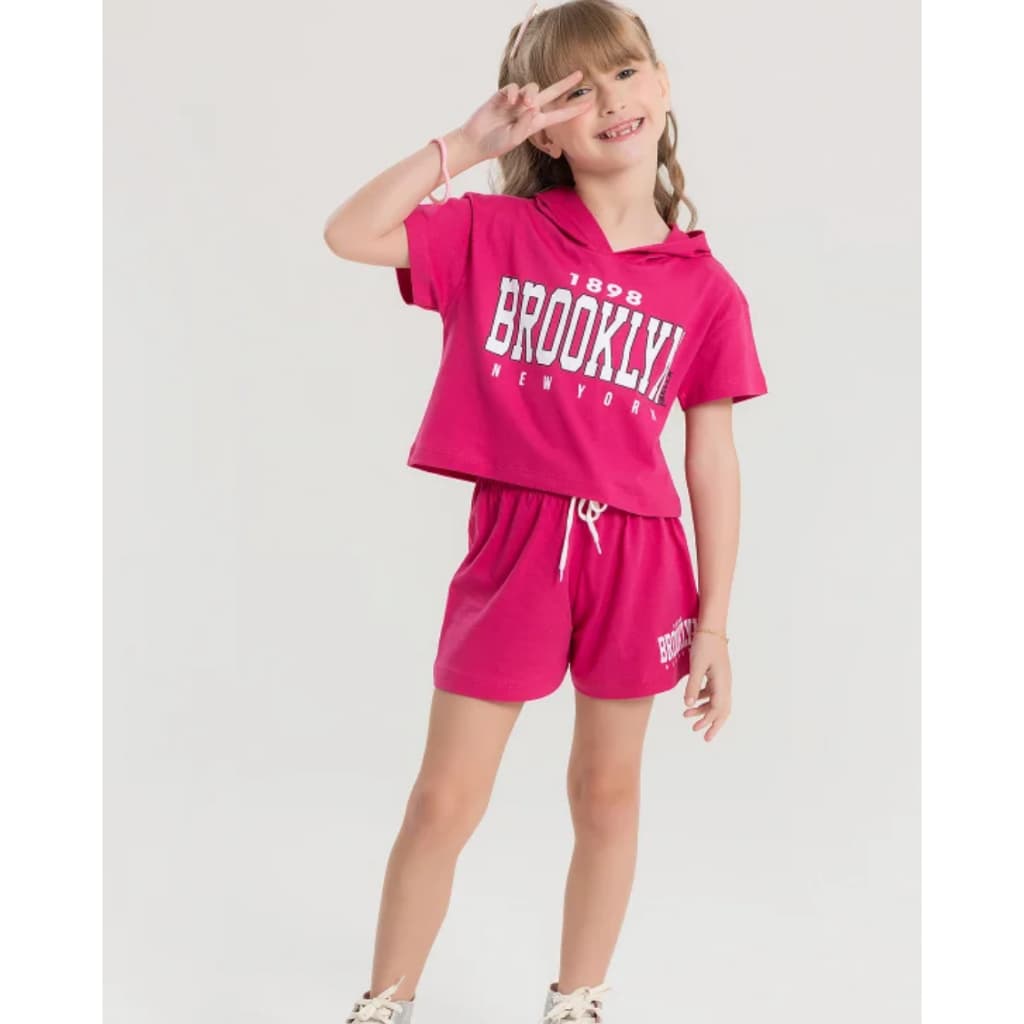 Conjunto Infantil Feminino MK - Brooklyn Faella