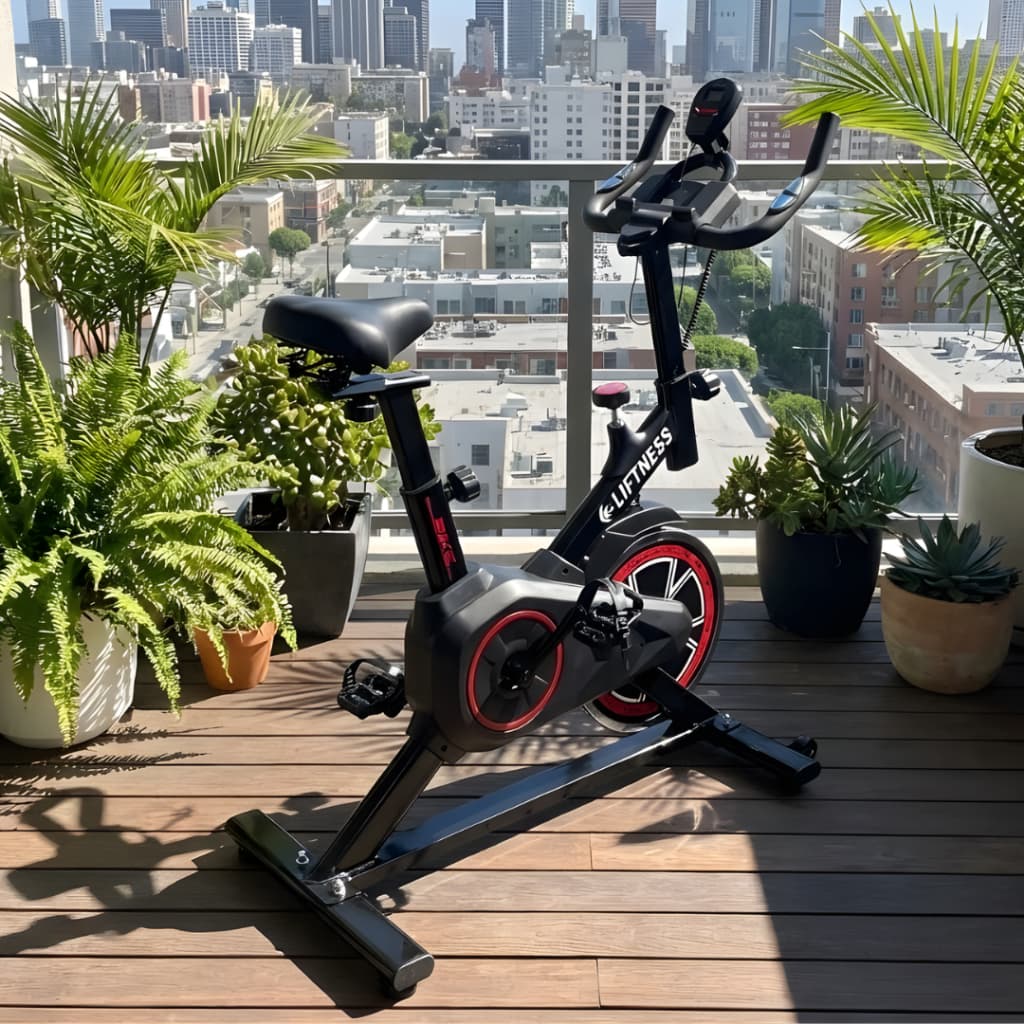 Bicicleta Ergométrica Spinning Bike mecânica suporta até 100 kg ideal para emagrecer em casa