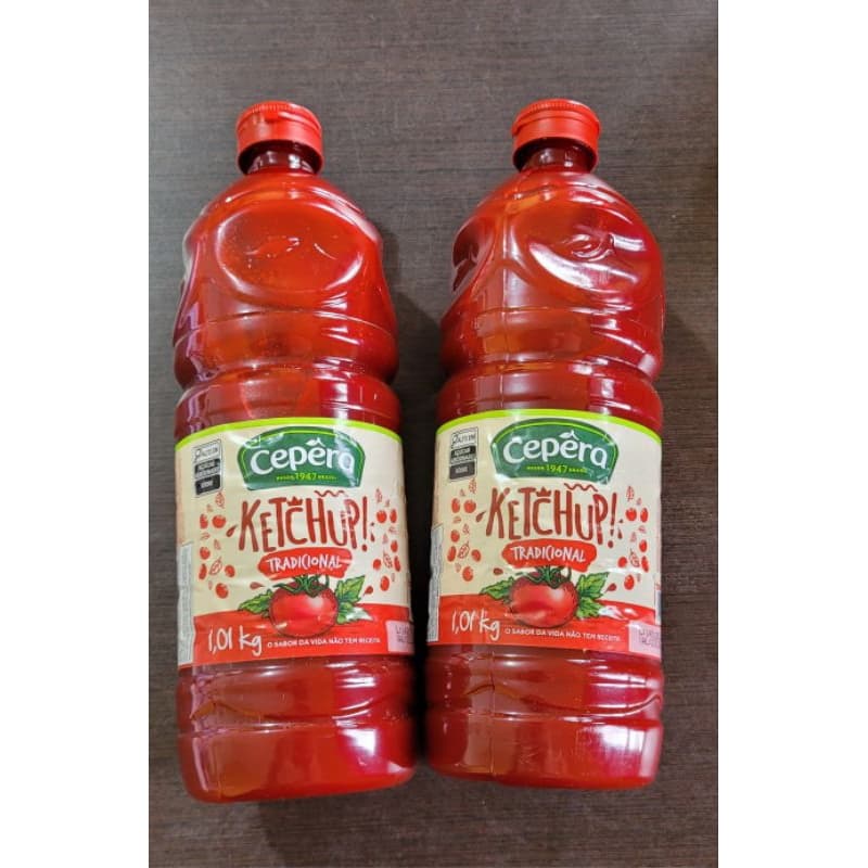 Ketchup Cepêra LT 1,01Kg (2 unidades)