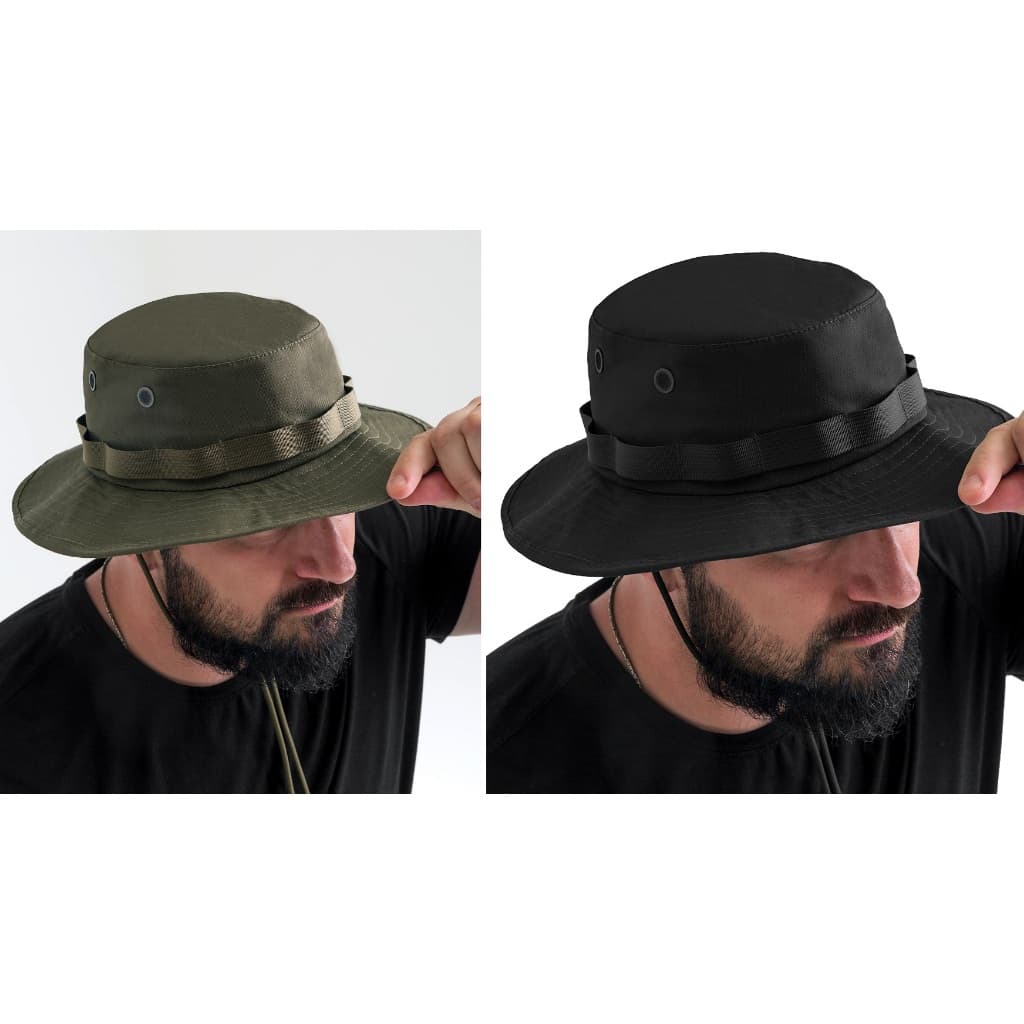 Chapeú Boonie Hat Sumatra Invictus Adulto Preto ou Verde