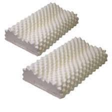 Kit 3 Travesseiros 100% Látex Natural Original Premium - Cervical Ortopedico Coluna