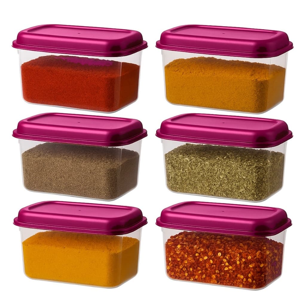 Kit 10 Porta Temperos 250ml Pote Condimentos Organizador Com Tampa Hermetica