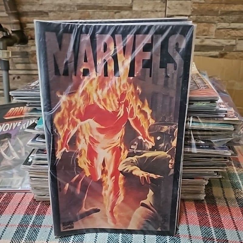 4 HQs mini série completa Marvels