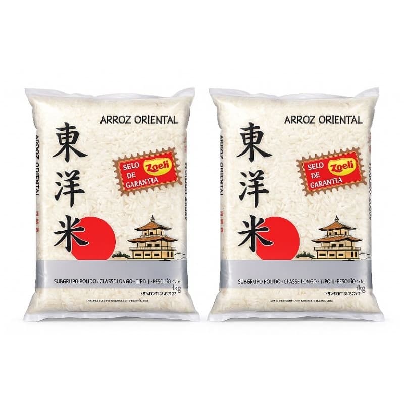 Arroz Oriental Zaeli 1kg – Grãos Longos, Selecionados e de Alta Qualidade