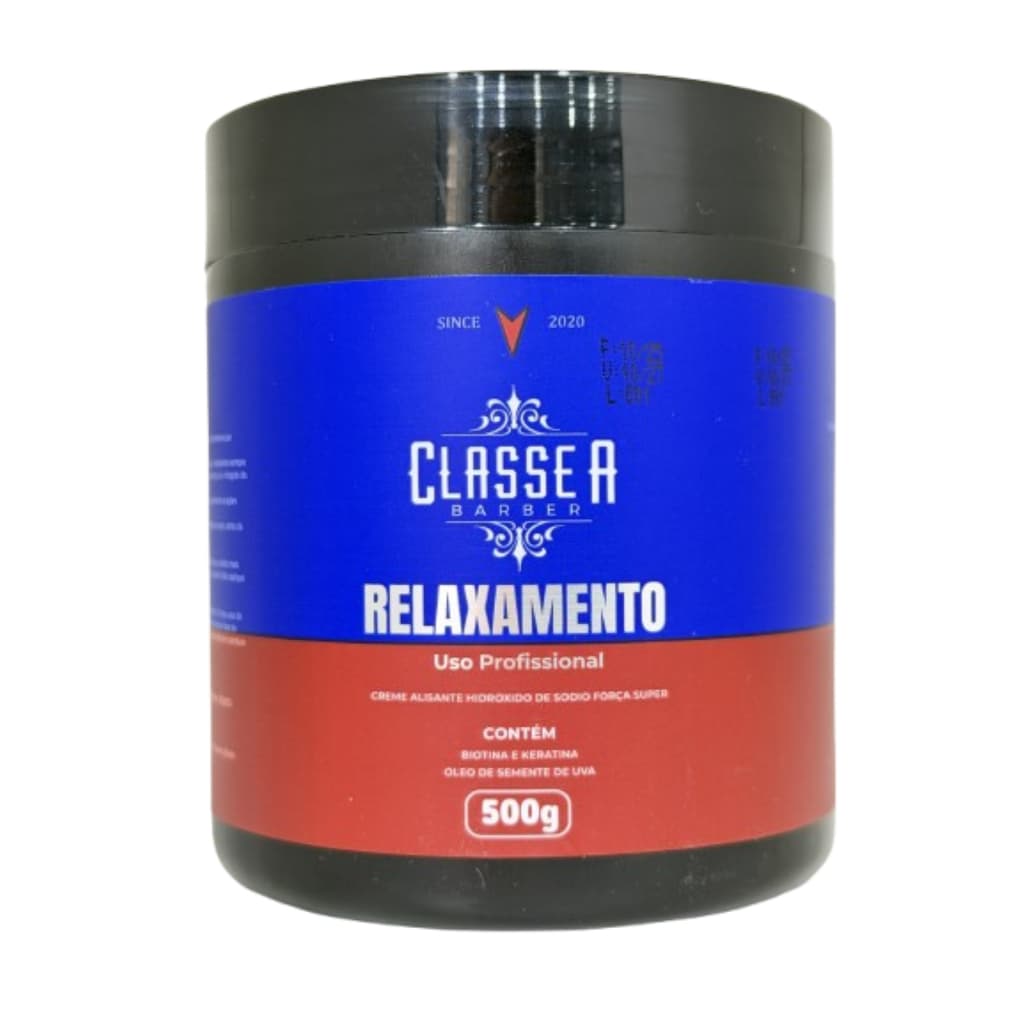 Relaxamento Capilar Alisamento Masculino Classe A 500g