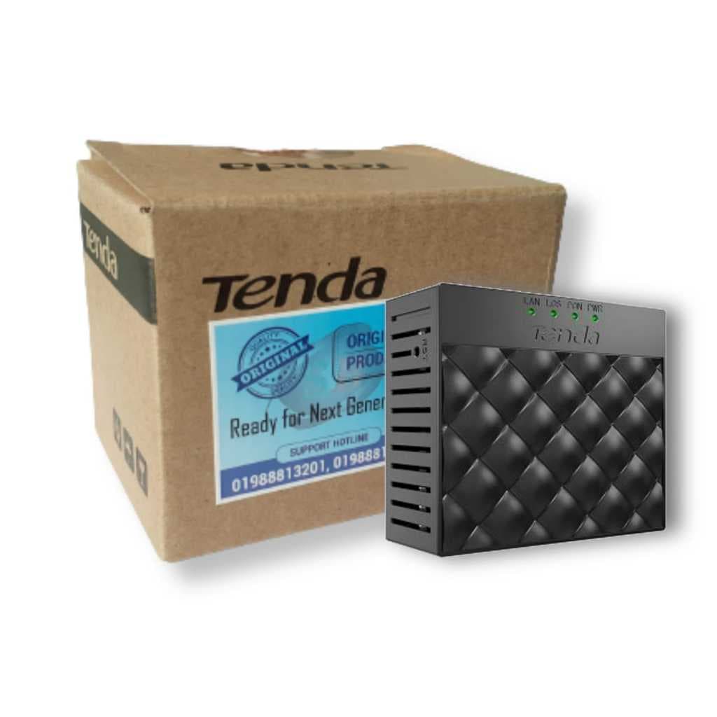 ONT GPON Tenda HG1 – 1 Porta Gigabit | FTTH | SC/APC | Suporte IPv4/IPv6 | Alta Velocidade