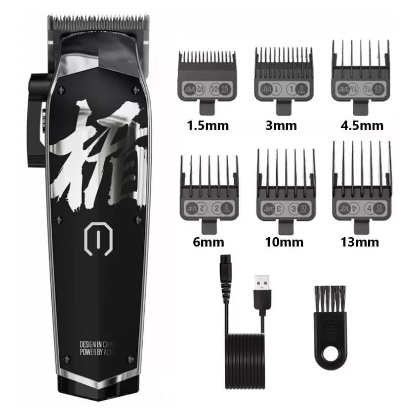 Maquina de Cortar Cabelo Profissional Madeshow M10 Plus M10+ Bivolt