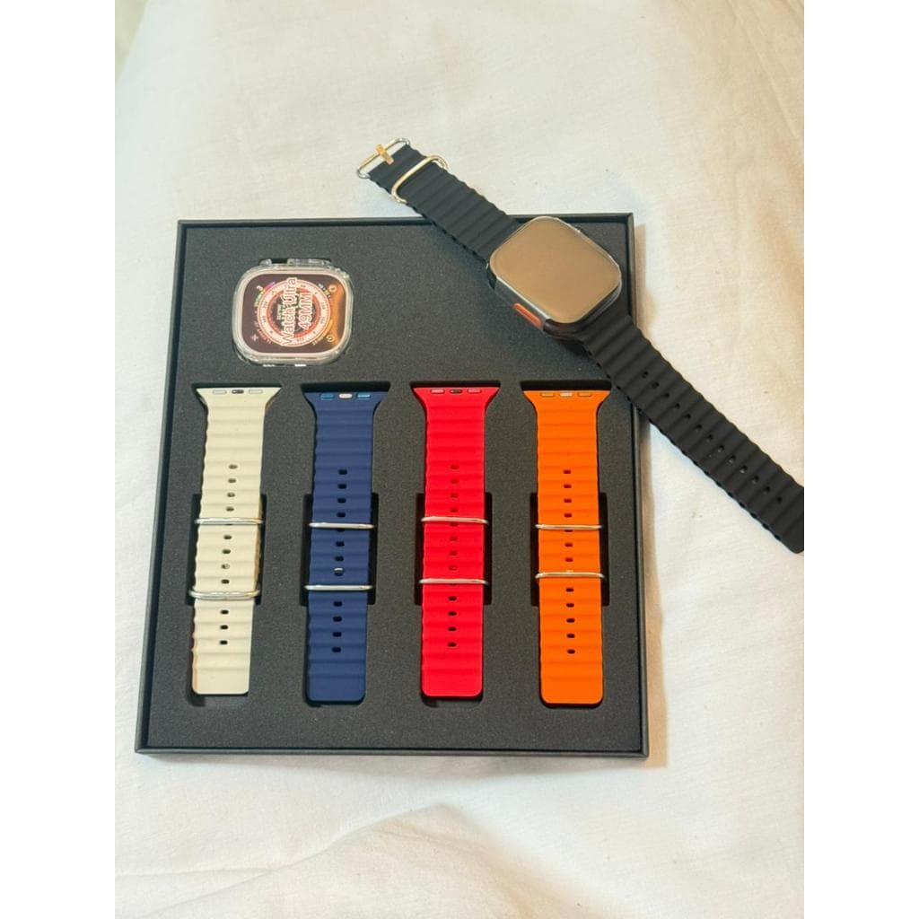 Smart watch W66 pro max + 5 pulseiras