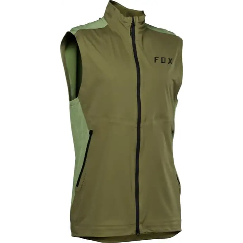 Colete Fox Bike Flexair Corta Vento Verde Oliva