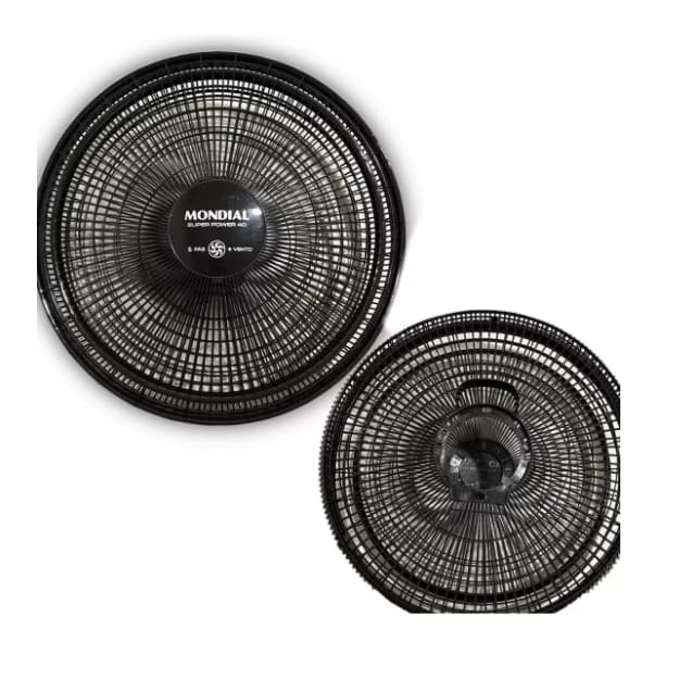 Par Grades Ventilador Mondial 40cm V-40 VSP-40 Preto Original