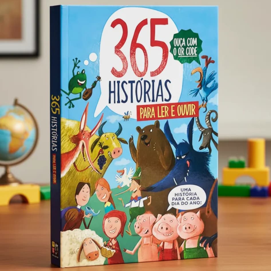 365 Histórias para Ler e Ouvir | Livro Infantil