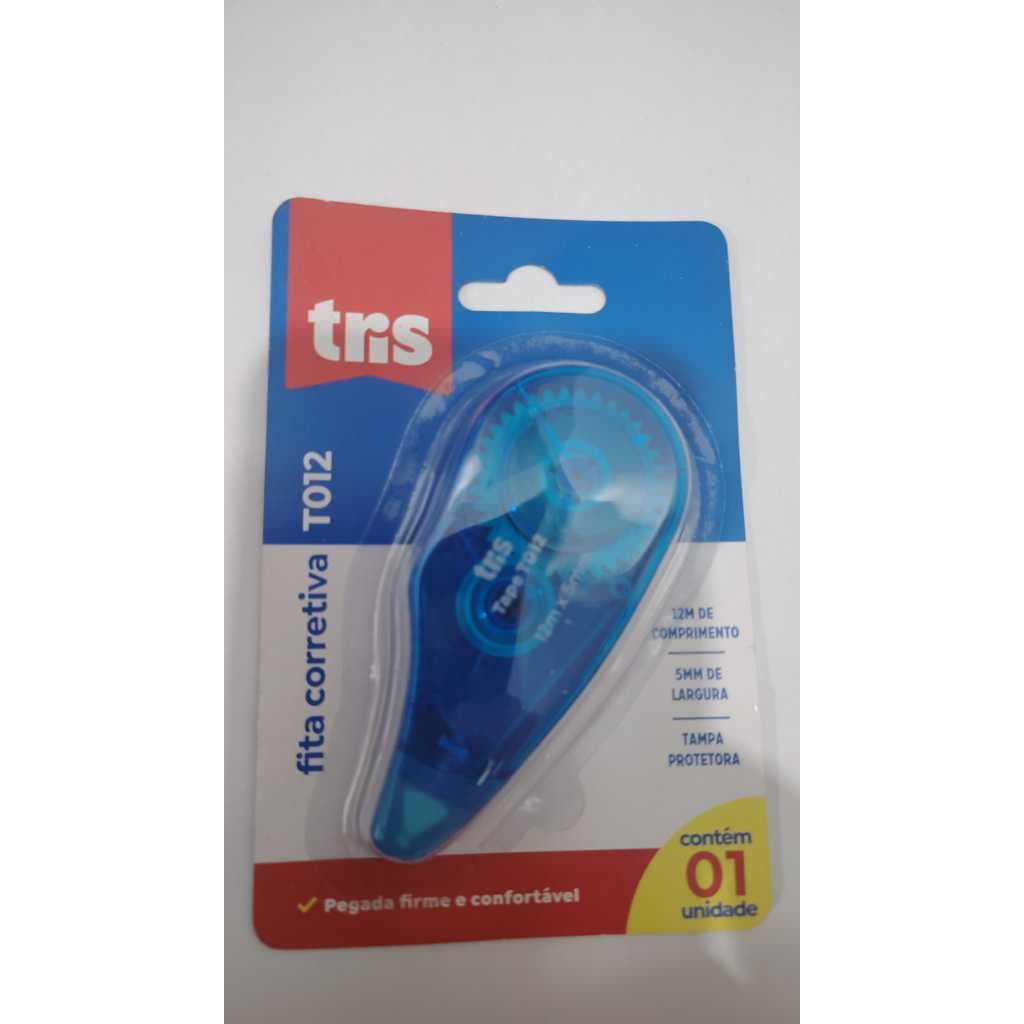 Fita Corretiva T012 Azul 12mx5mm Tris