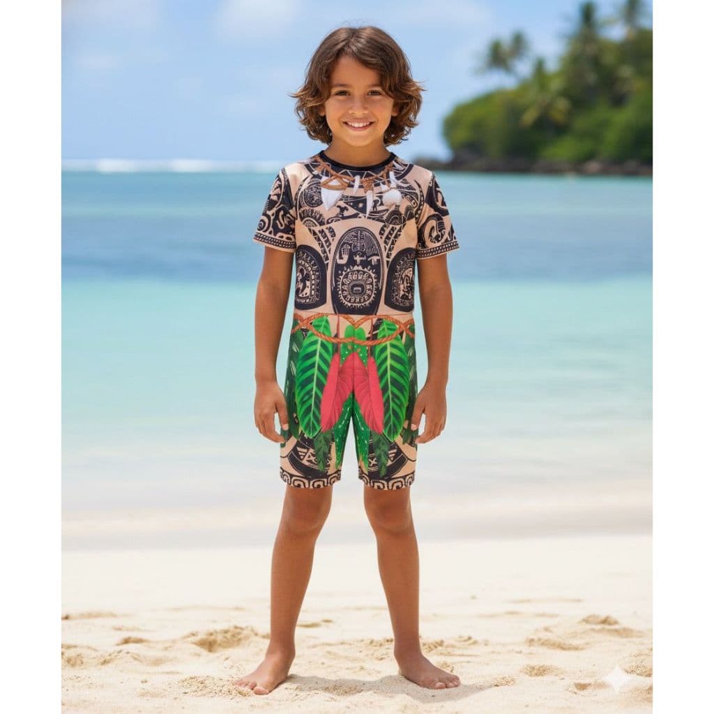 Fantasia Infantil Maui  com ou sem Máscara