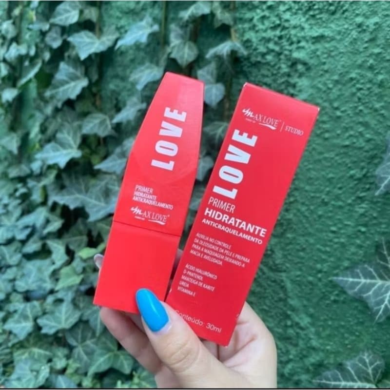 Primer Hidratante Anticraquelamento Max Love 30ml