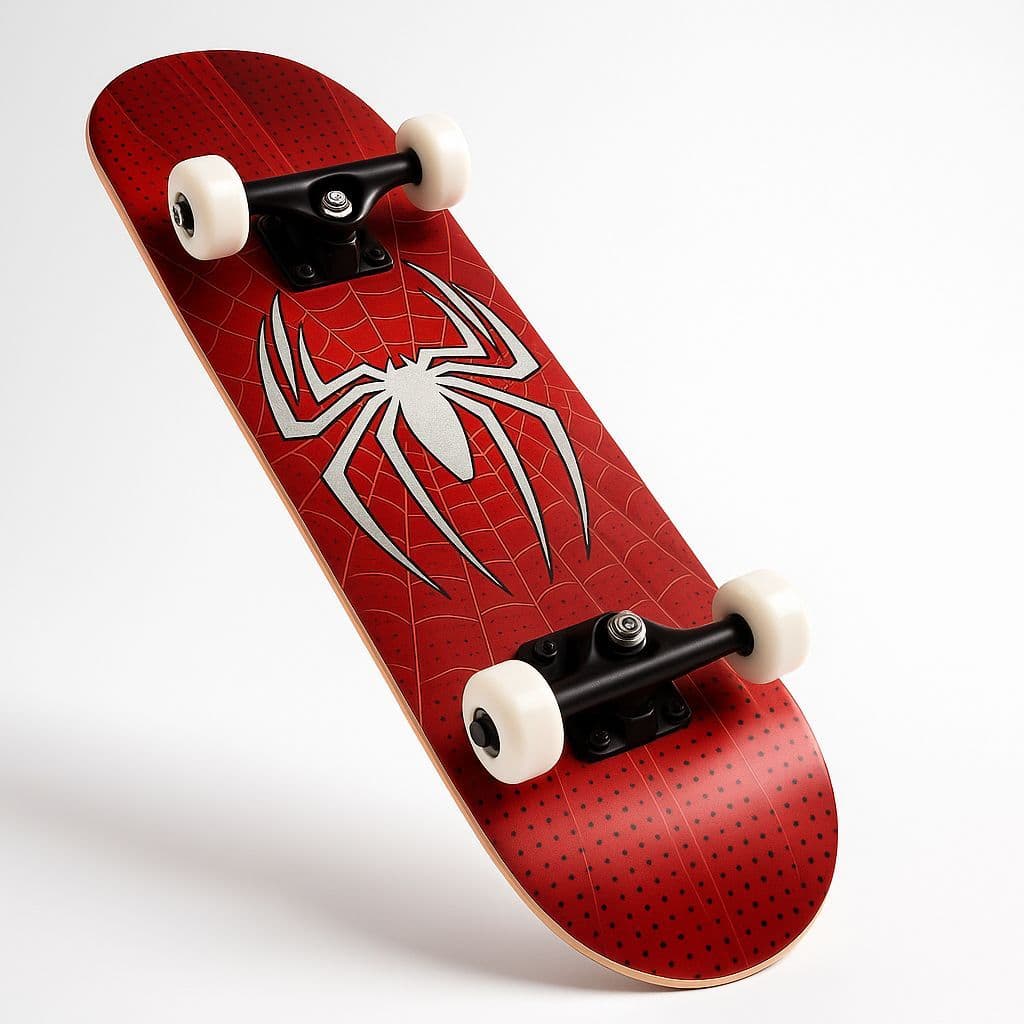 Skate Montado Semi Profissional infantil Estampado completo esqueite Menino e Menina