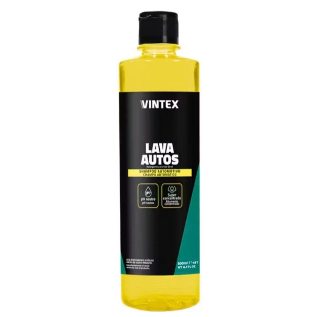 Lava Autos Shampoo Automotivo PH Neutro 500 ML Vintex