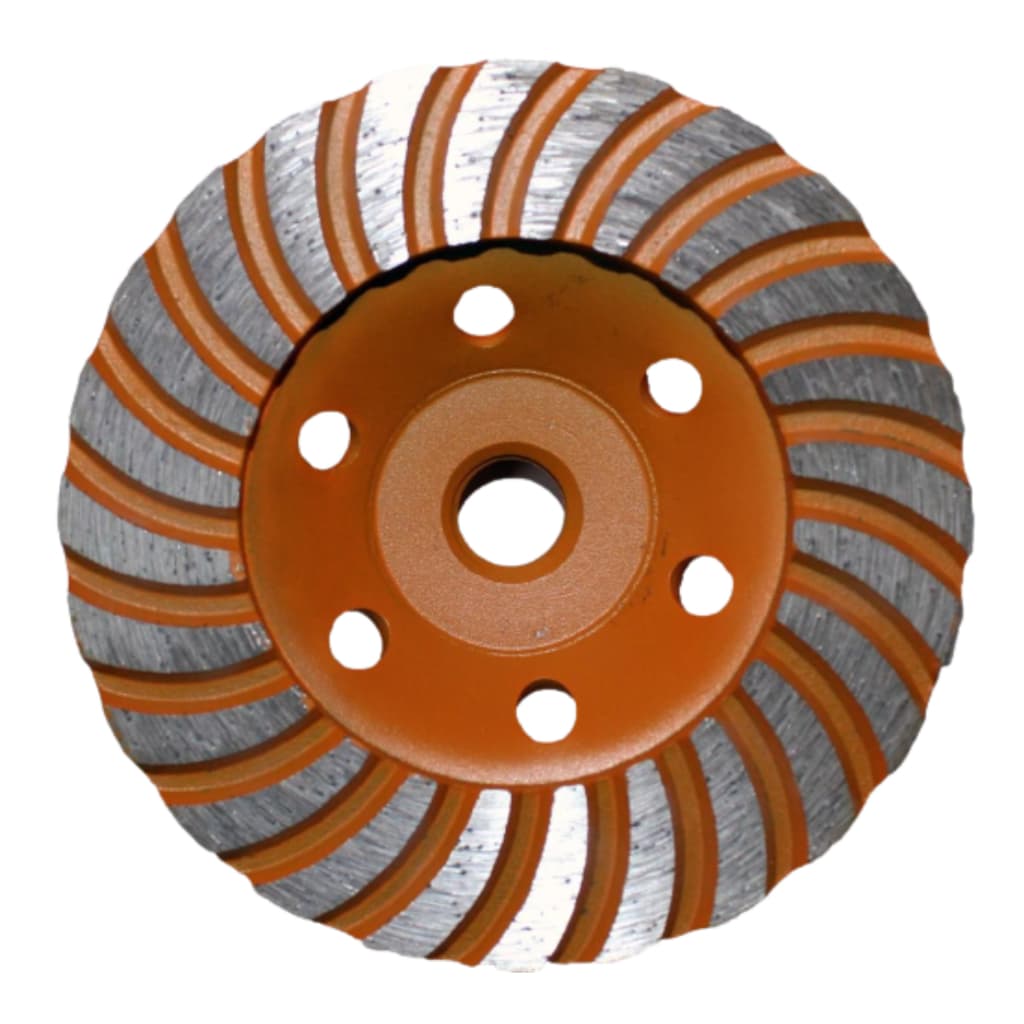 Disco Desbaste Rebolo Turbo Diamantado 115mm Com Rosca M14
