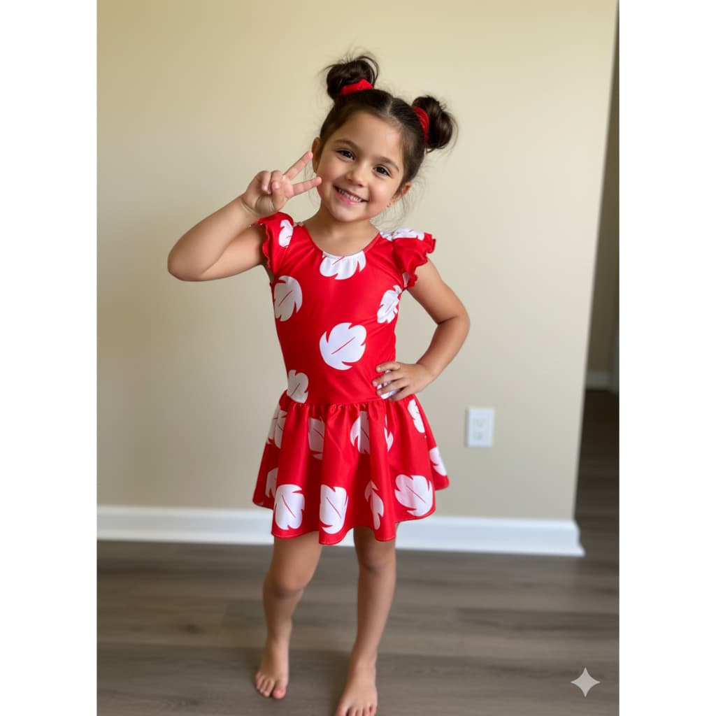 Fantasia Lilo Havaiana – Tamanhos Kids e Adulto