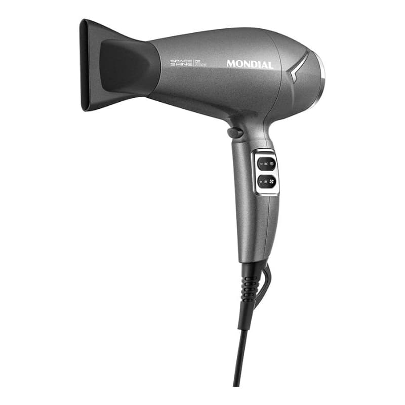 Secador De Cabelos Space Shine | Sc-20 Cor Grafite 127v