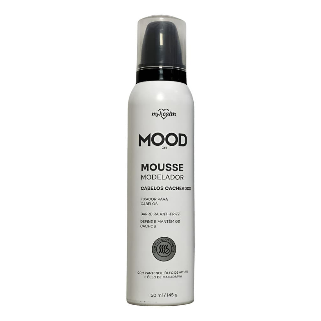Mousse Modelador Cabelos Cacheados Mood Care – Hidratação e Definição para Cabelos Impecáveis 150ML