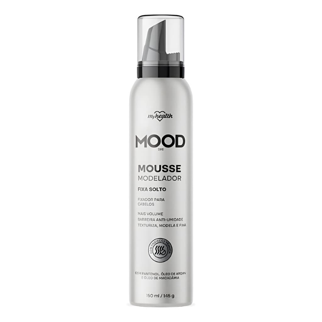 Mousse Modelador Fixa Solto Mood Care – Fixação, Hidratação Definição para Cabelos Impecáveis 150ml