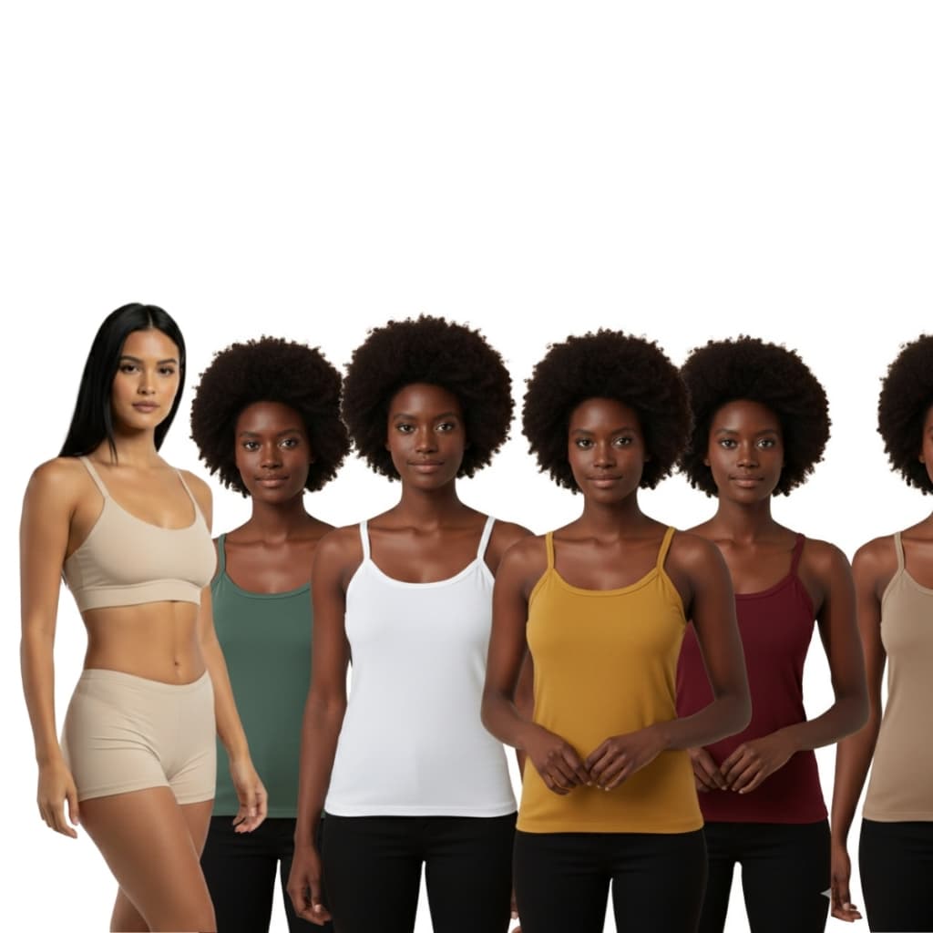Kit 5 Blusas Femininas Suede Premium + Shortinho Segunda Pele – Moda Verão Dia a Dia