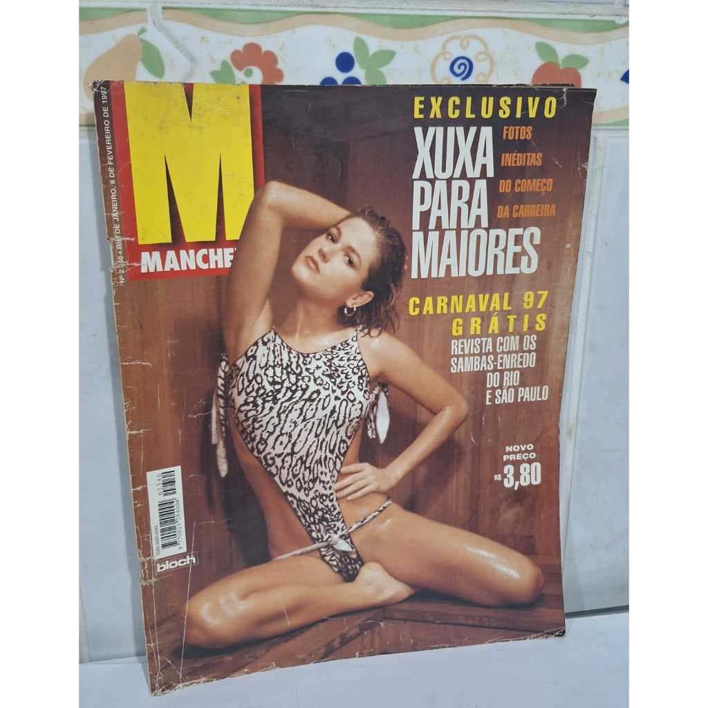 Revista Manchete N° 2340 Fevereiro 1997 Exclusivo Xuxa para Maiores Fotos Inéditas